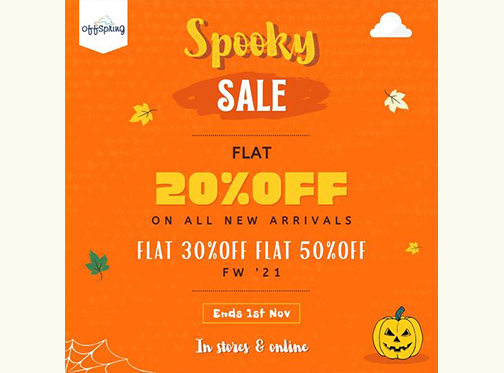 Offspring Weekend Fang-Tastically Spooky Sale! Flat 20% Off