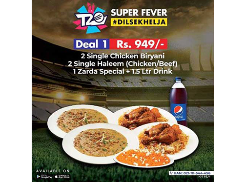 Karachi Haleem  World Cup Deal 1 For Rs.949