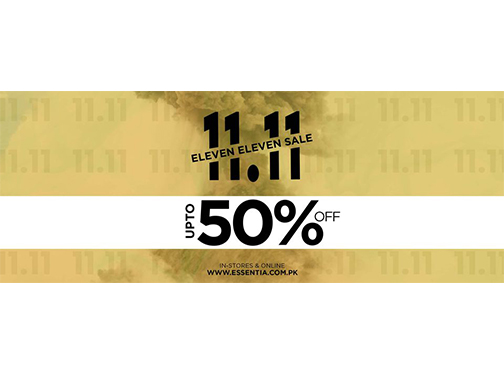 Essentia! 11.11 Sale Upto 50% Off