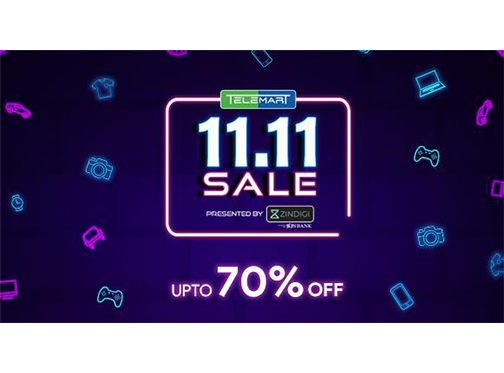 Telemart is having an 11.11  Sale! You can save up to 70% Off