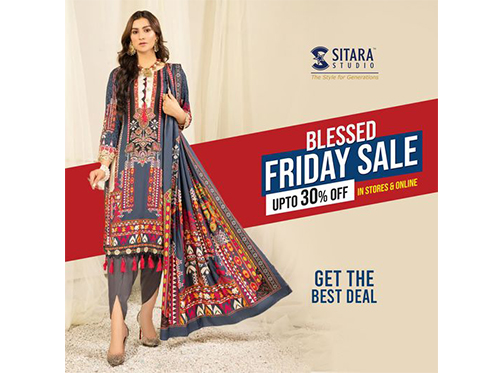Sitara Studio Blessed Friday Sale Upto 30% Off