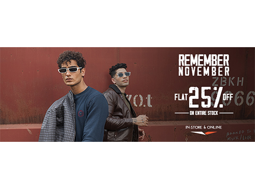 FHS  November Sale Avail Flat 25% on entire stock