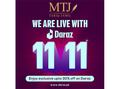 MTJ - Tariq Jamil 11.11 Sale Upto 30% Off