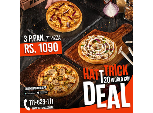 Pizza Max T20 World Cup Deal For Rs.1090