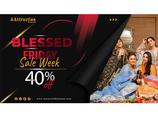 Attraction By Kamal Blessed Friday Sale Upto 40% Off