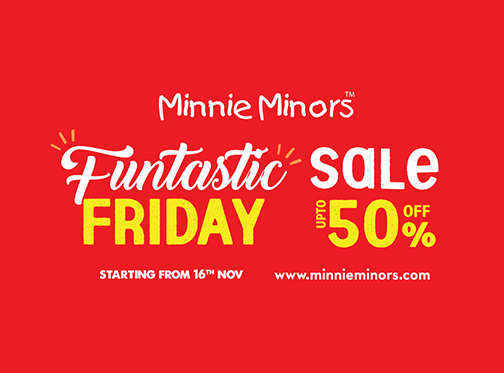 Minnie Minors Fantastic Friday Sale! Upto 50% Off
