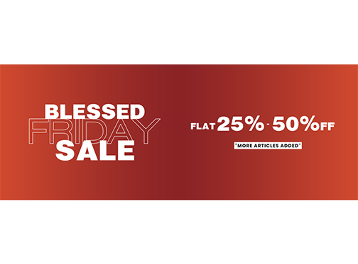 Khas Stores Blessed Friday Sale! Flat 25% & 50% Off