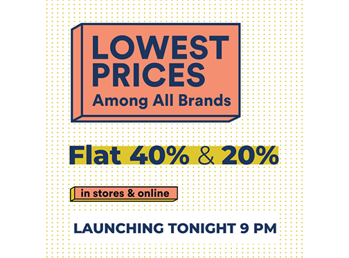 Ittehad! Blessed Friday Sale! Flat 40% & 20% Off