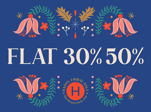 Hopscotch Happy Friday Sale Flat 30% & 50% Off