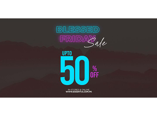 Essentia! Blessed Friday Sale Upto 50% Off