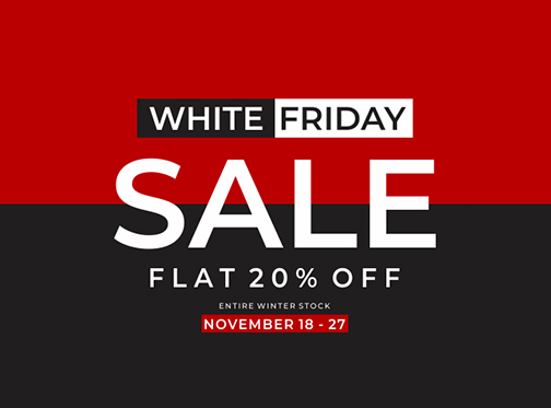 So Kamal White Friday Sale Flat 20% Off