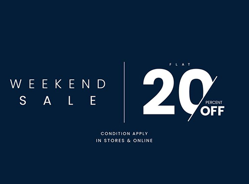 Equator Stores Weekend Sale Flat 20% Off