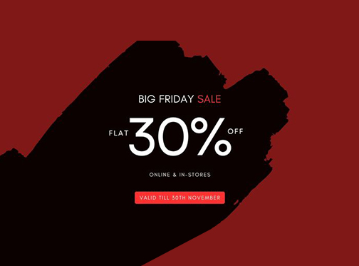 Brumano Big Friday Sale Flat 30% Off