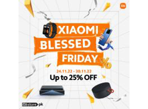 Xiaomi Pakistan Blessed Friday Sale Upto 25% Off