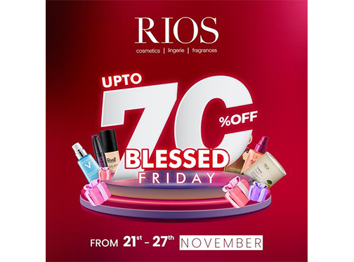 RIOS! Blessed Friday Sale Upto 70% Off