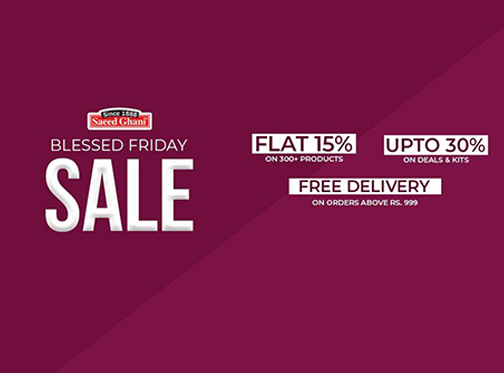 Saeed Ghani  Blessed Friday Sale Upto 30% Off
