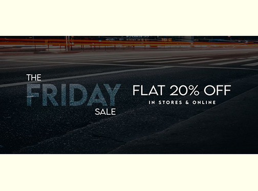 Equator Stores The Friday Sale Flat 20% Off