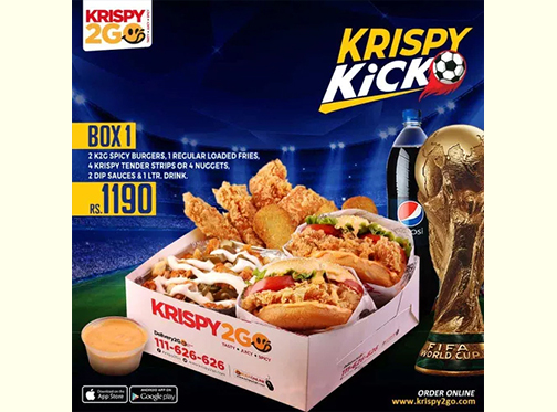 Krispy2GOBox 1 For Rs.1190