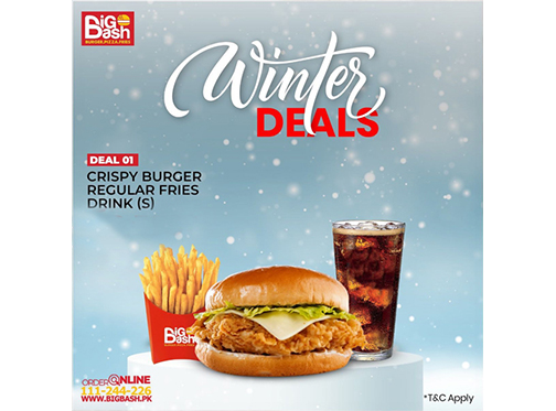 Big Bash Winter Deal 1 For Rs.599