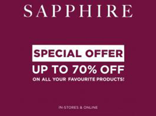 Sapphire Special Offer Upto 70% Off