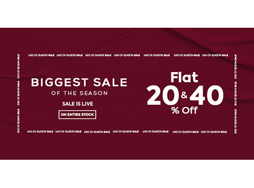 Orient Textiles Winter Sale Flat 20% & 40% Off