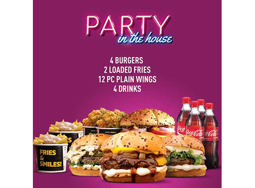 HOB - House Of Burgers Party In The House Deal For Rs.2999