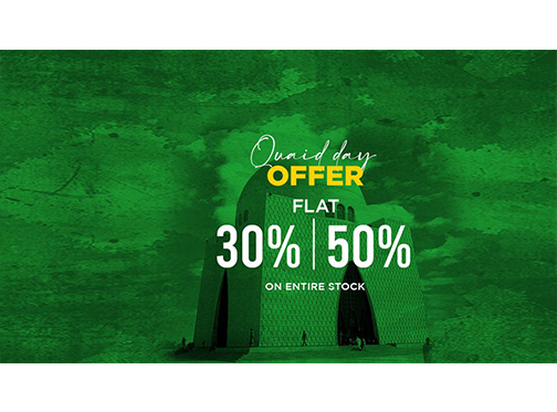 HiStreet Quaid Day Offer Flat 30% & 50% Off