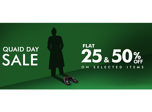 Servis Shoes Quaid Day Sale Flat 25% & 50% Off