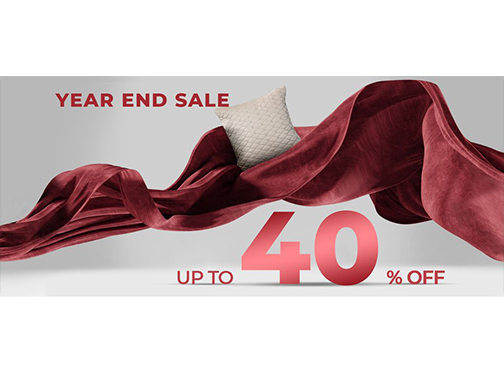 The Linen Company Year End Sale! Upto 40% Off