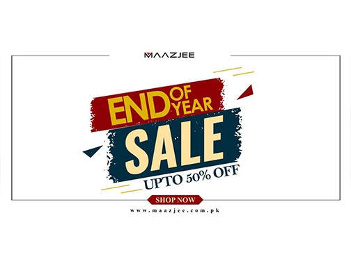 Maazjee! End Of Year Sale Upto 50% Off