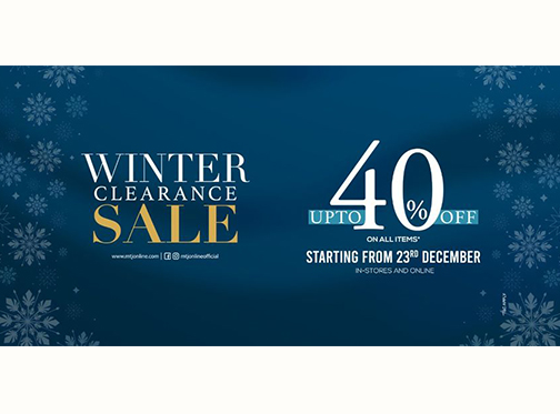MTJ - Tariq Jamil Winter Clearance Sale Upto 40% Off
