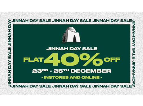 The Body Shop Jinnah Day Sale Flat 40% Off