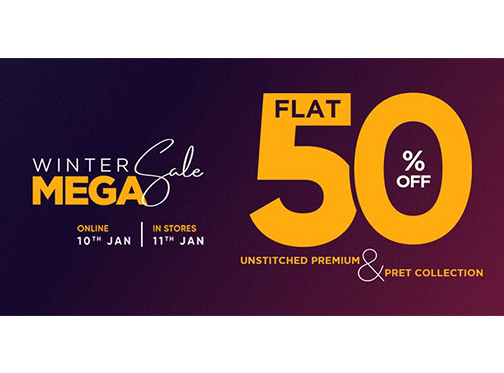 ACE Winter Mega Sale Flat 50% Off