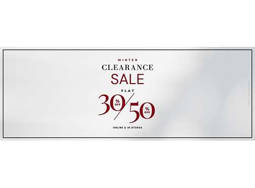 Brumano Winter Clearance Sale Flat 30% & 50% Off