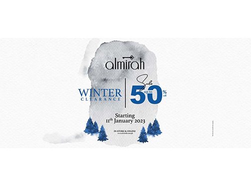 Almirah Winter Clearance Sale Upto 50% Off