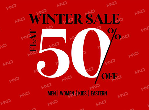 Hope Not Out Winter Sale Flat 50% Off