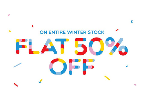 Hopscotch Flat 50% Off On Entire Stock