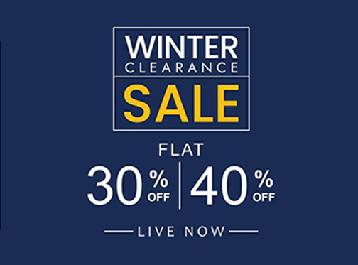 Winter Clearance Sale at Motifz 30% & 40% Off