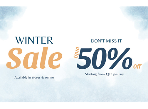 Up to 50% off at the Oaks Winter Sale