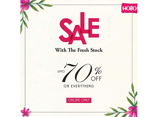 HOBO Upto 70% Off With The Fresh Stock