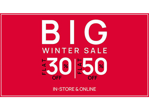 Raja Sahib! Big Winter Sale Flat 30% & 50% Off