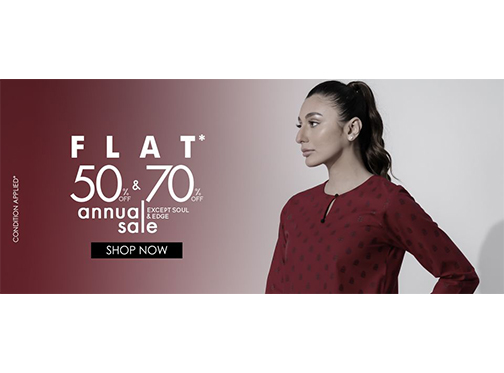 EGO Annual Sale Flat 50% & 70% Off