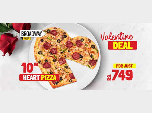 Valentine's Day Special at Broadway Pizza! 10