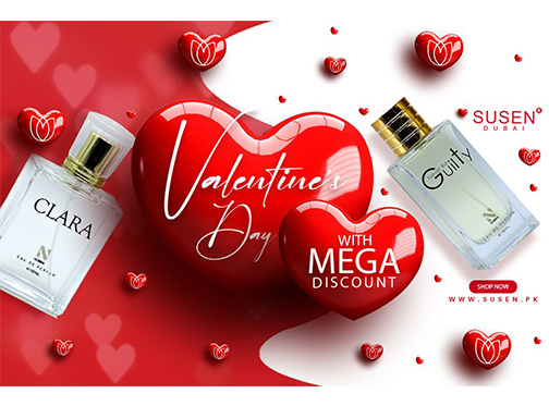 Valentine's Day Discounts at SUSEN DUBAI! Get savings on your products