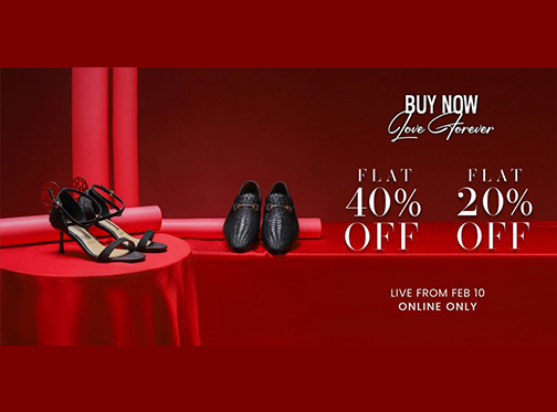 Valentine's Day Sale! at LOGO Shoes FLAT 20% & 40% off