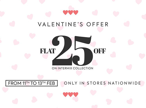 BTW - By The Way Valentine's Offer Flat 25% Off