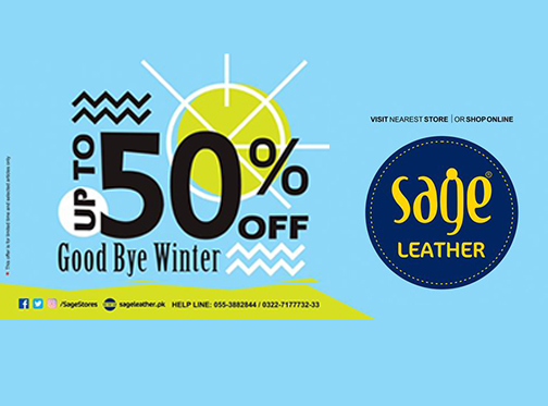 Sage Goodbye Winter Sale Upto 50% Off