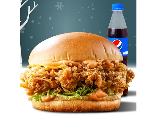 Burger O'Clock Winter Deal 1 For Rs.599
