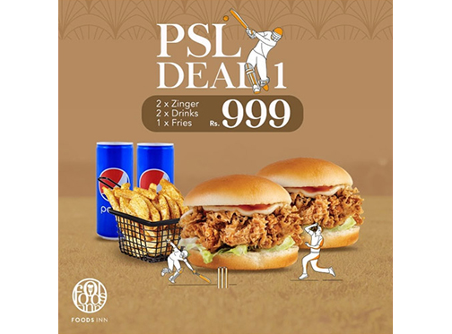 Foods Inn PSL Deal 1 for Rs.999