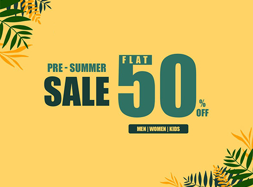 Hope Not Out Pre-Summer Sale Flat 50% Off
